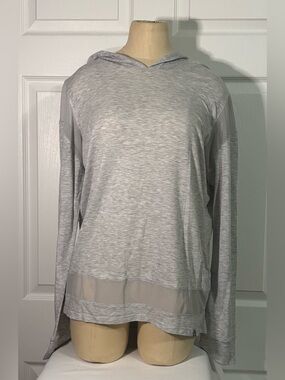 Marc New York Performance XL Light Gray Hooded Long-Sleeve Pullover